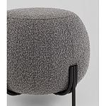 Пуф Флик ткань букле тёмно-серый варинант исполнения - 2 | Loft Concept в Екатеринбурге