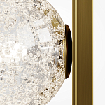 Бра с плафоном из прозрачного стекла с пузырьками воздуха Effervia варинант исполнения - 4 | Loft Concept в Екатеринбурге