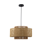 Подвесной светильник с абажуром из плтеного бамбука Light Inside the Cell варинант исполнения - 3 | Loft Concept в Екатеринбурге