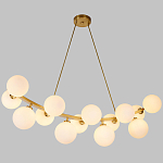 Люстра подвесная с белыми лампами в форме шара Felicitat варинант исполнения - 4 | Loft Concept в Екатеринбурге