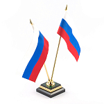 Флагшток из малахита и бронзы с позолотой Stone Flagpole варинант исполнения - 2 | Loft Concept в Екатеринбурге