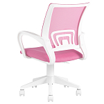Офисное кресло с основанием из белого пластика Desk chairs Pink варинант исполнения - 5 | Loft Concept в Екатеринбурге