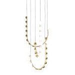 Люстра подвесная светодиодная с круглыми плафонами белого цвета PEARLS Suspension 39  варинант исполнения - 3 | Loft Concept в Екатеринбурге