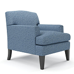 Мебельная ткань Шенилл голубой цвет 138 см T4-26 варинант исполнения - 3 | Loft Concept в Екатеринбурге