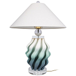 Настольная лампа с абажуром Green Wave варинант исполнения - 1 | Loft Concept в Екатеринбурге