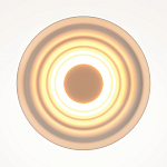 Бра круглое Soft Halo белый варинант исполнения - 2 | Loft Concept в Екатеринбурге