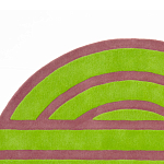 Дизайнерский ковер зеленый Poltronova Sofo Verosa Rug варинант исполнения - 5 | Loft Concept в Екатеринбурге