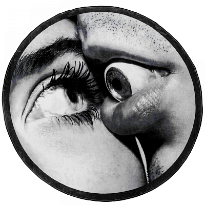 Ковер Seletti Round Rug Eye & Mouth Ковер Seletti Round Rug Eye & Mouth