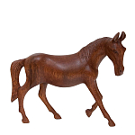 Статуэтка из дерева суар дикая лошадь Wild Horses варинант исполнения - 2 | Loft Concept в Екатеринбурге