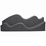 Дизайнерский модульный диван волнистой формы с цветным принтом Poltronova Superonda Sofa варинант исполнения - 15 | Loft Concept в Екатеринбурге