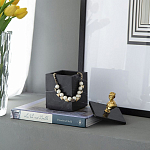 Мраморная шкатулка с бюстом из металла KELLY WEARSTLER варинант исполнения - 8 | Loft Concept в Екатеринбурге