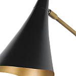 Бра с черными конусообразным плафоном Contrasting Lamps варинант исполнения - 1 | Loft Concept в Екатеринбурге