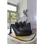 Дизайнерское кожаное кресло в форме руки Poltronova Joe Whip Armchair варинант исполнения - 4 | Loft Concept в Екатеринбурге