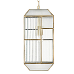 Подвесной светильник с рельефным стеклом Embossed Glass варинант исполнения - 3 | Loft Concept в Екатеринбурге