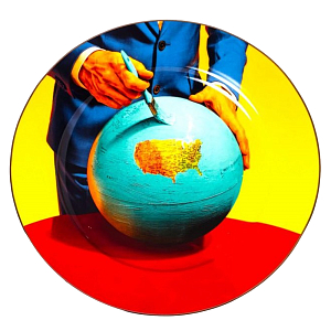 Тарелка Seletti Globe