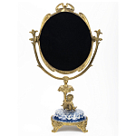 Настольное зеркало в бронзовой рамке Eden Garden варинант исполнения - 2 | Loft Concept в Екатеринбурге