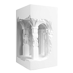 Встраиваемый в стену гипсовый светильник под покраску с колоннами и арками в античном стиле Antiquity Athena варинант исполнения - 4 | Loft Concept в Екатеринбурге