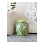 Банка с крышкой Porcelain Malachite Jar варинант исполнения - 2 | Loft Concept в Екатеринбурге