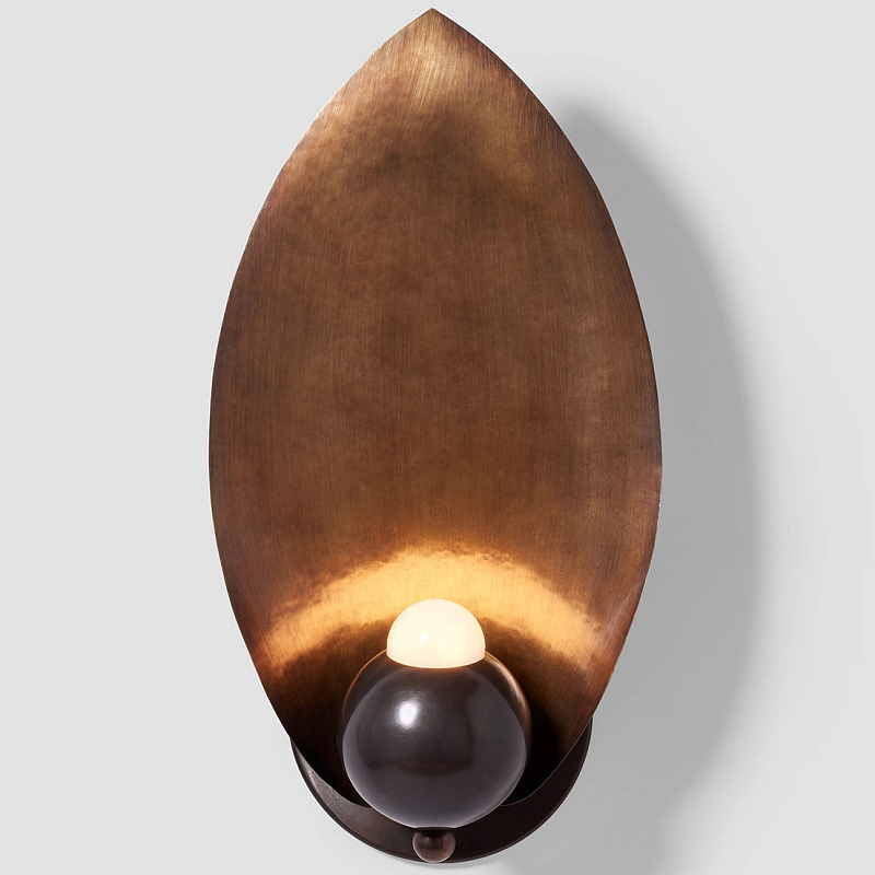 Бра LAVRA Wall Lamp Mocha Латунь Мокко в Екатеринбурге | Loft Concept 