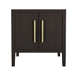 Тумбочка Primo с дверцами шпон темный орех варинант исполнения - 1 | Loft Concept в Екатеринбурге