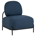 Кресло в синей рогожке COLOR BLOCK варинант исполнения - 1 | Loft Concept в Екатеринбурге
