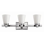 Бра для ванных комнат с белыми стеклянными конусными плафонами Hinkley варинант исполнения - 1 | Loft Concept в Екатеринбурге