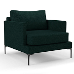 Мебельная ткань Шенилл темно-зеленый цвет 138 см T4-36 варинант исполнения - 11 | Loft Concept в Екатеринбурге