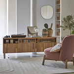 Кресло на деревянных ножках Olguin Pink Chair варинант исполнения - 5 | Loft Concept в Екатеринбурге