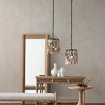 Подвесной светильник с подвесками из устричных раковин Sea Ravens варинант исполнения - 2 | Loft Concept в Екатеринбурге