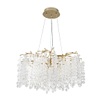 Люстра Raindrops Золотая варинант исполнения - 2 | Loft Concept в Екатеринбурге