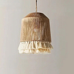 Люстра круглая плетеная с кисточками Small Solar Glow варинант исполнения - 3 | Loft Concept в Екатеринбурге