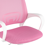 Офисное кресло с основанием из белого пластика Desk chairs Pink варинант исполнения - 6 | Loft Concept в Екатеринбурге
