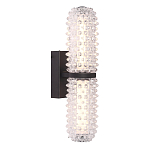 Бра с факутрным стеклянным плафоном Sonora варинант исполнения - 2 | Loft Concept в Екатеринбурге