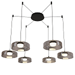 Люстра Blanton smoky 91 варинант исполнения - 1 | Loft Concept в Екатеринбурге