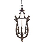 Люстра подвесная бронзового цвета в классическом стиле Hinkley варинант исполнения - 1 | Loft Concept в Екатеринбурге