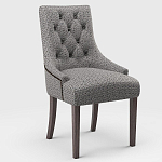 Мебельная ткань Шенилл серый цвет 142 см T4-46 варинант исполнения - 5 | Loft Concept в Екатеринбурге