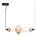 Подвесной светильник фигруный с керамическими элементами 18W LED Fragrant Light варинант исполнения - 1 | Loft Concept в Екатеринбурге