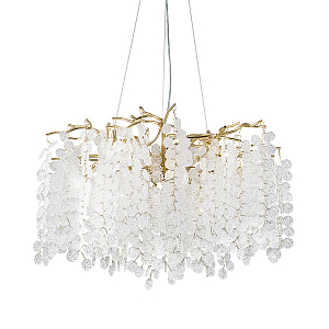 Люстра Raindrops Золотая
