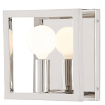 Бра настенное квадратной формы Wristband серебро варинант исполнения - 1 | Loft Concept в Екатеринбурге