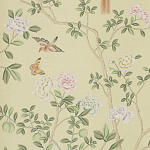 Обои ручная роспись Askew Verdigris  варинант исполнения - 3 | Loft Concept в Екатеринбурге