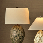 Настольная лампа с текстурным узором Movement of Smooth Lines варинант исполнения - 4 | Loft Concept в Екатеринбурге