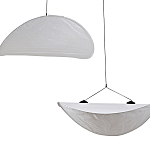 Подвесной светильник с белыми плафонами в форме облака Диаметр 60+60 см Cloud Junction варинант исполнения - 2 | Loft Concept в Екатеринбурге