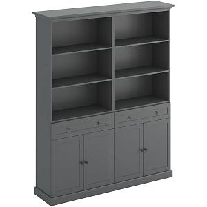 Двойной стеллаж с ящиками и дверцами Percent Rack