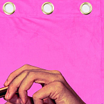 Штора Seletti Lipstick Pink варинант исполнения - 1 | Loft Concept в Екатеринбурге