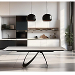 Стол обеденный раскладной керамический Natural Beauty Ceramics варинант исполнения - 5 | Loft Concept в Екатеринбурге