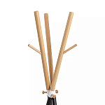 Напольная вешалка в сочетании металла и дерева Branches Hangers варинант исполнения - 1 | Loft Concept в Екатеринбурге