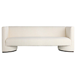 Трехместный диван Florida Sofa  с элегантным деревянным декором  варинант исполнения - 2 | Loft Concept в Екатеринбурге