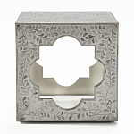 Приставной столик с перламутром Bone Inlay Side Table Floral Design варинант исполнения - 2 | Loft Concept в Екатеринбурге