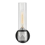 Бра для ванных комнат с прозрачным стеклянным плафоном в форме цилиндра Hinkley варинант исполнения - 4 | Loft Concept в Екатеринбурге