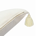 Подушка с цветочным принтом и кисточками Blooming Elegance Harper варинант исполнения - 3 | Loft Concept в Екатеринбурге